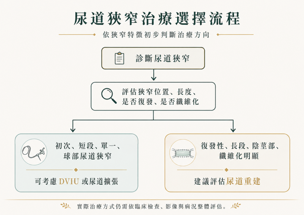 尿道狹窄治療選擇
